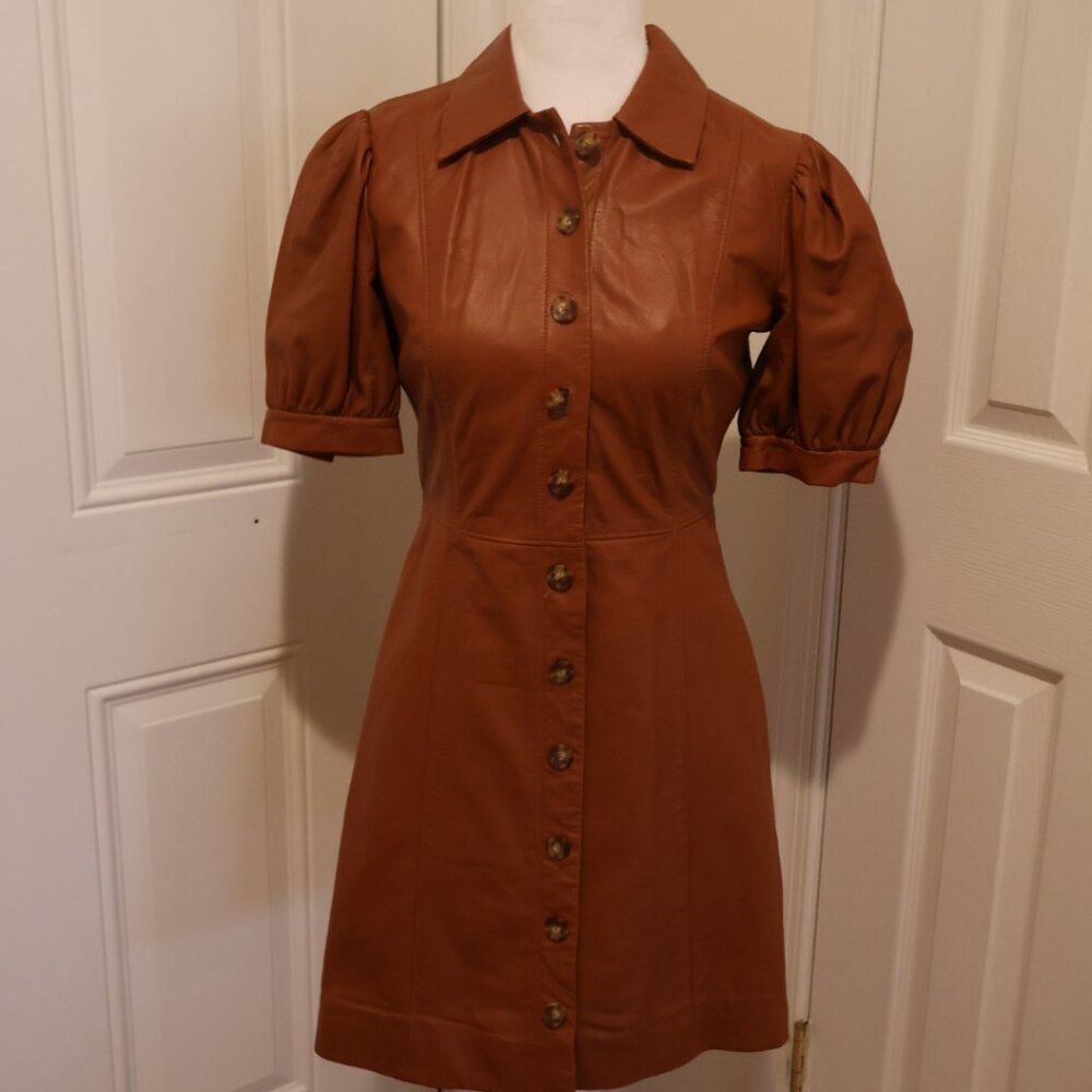 Joie Leather Dress